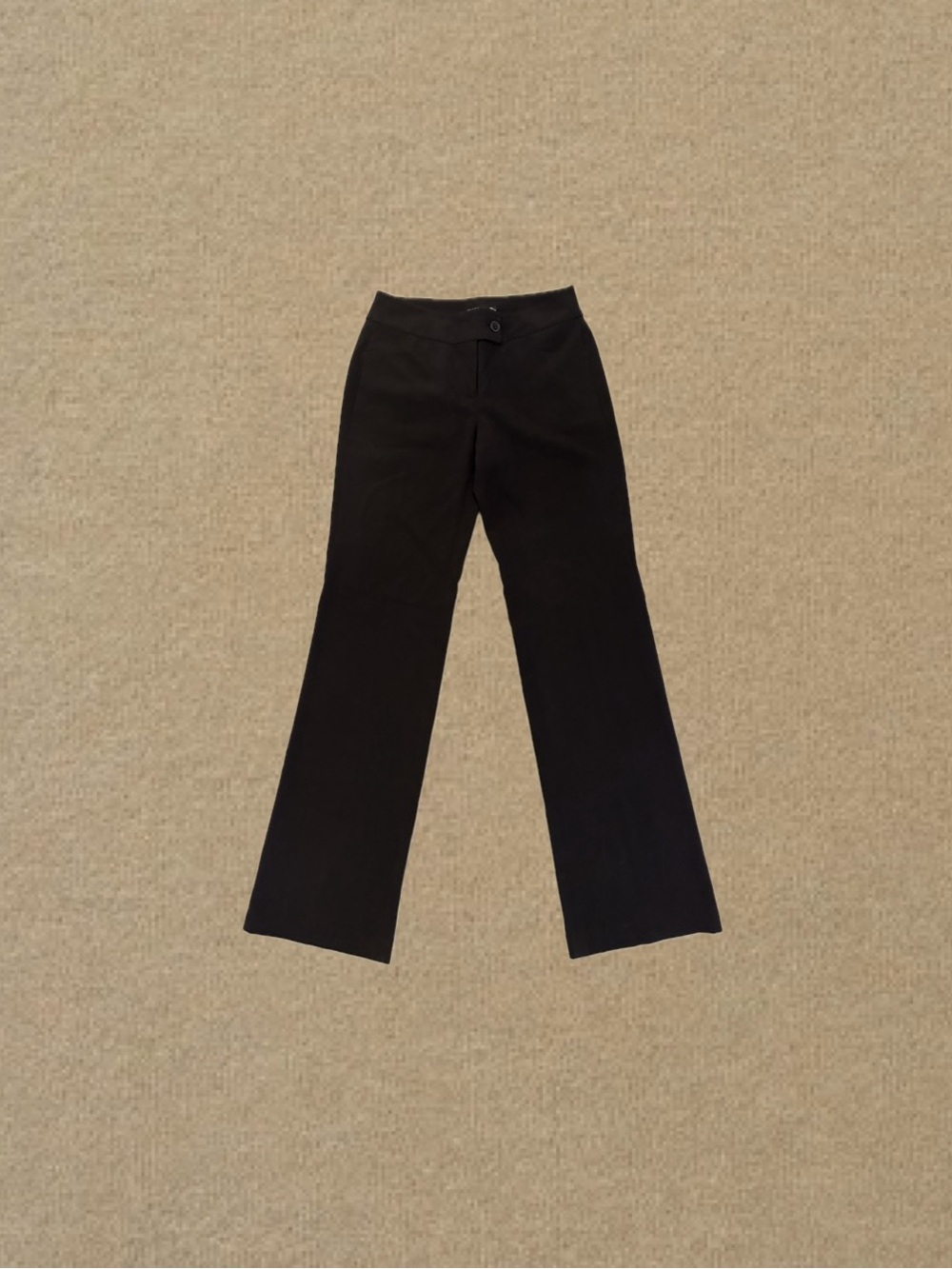 Theme Black Low-rise Trousers